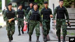 Quân đội Thái được trao thêm quyền kiểm soát tội phạm. Nhưng các nhà hoạt động nhân quyền lo ngại luật mới có thể dẫn tới sự lạm dụng quyền hạn.