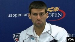 Petenis nomor 1 dunia, Novak Djokovic tersingkir dari turnamen Final ATP World Tour 2011 (foto: dok).