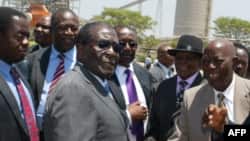 Le président zimbabwéen Robert Mugabe