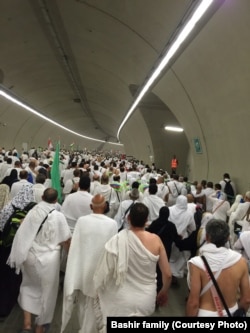 Faithful take part in the annual Hajj pilgrimage to Mecca, Saudi Arabia, in 2015.