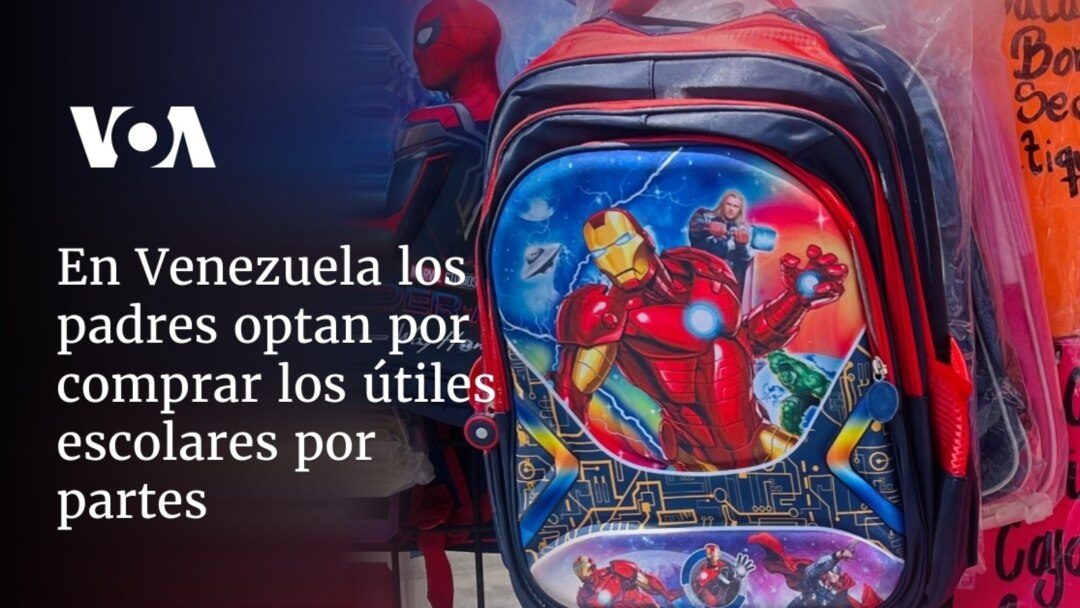 Comerciantes en Caracas apuestan por ofrecer los útiles escolares en combos  para aumentar ventas