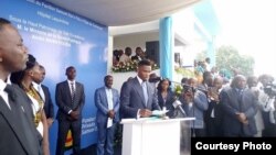 Samuel Eto'o à Douala, le 8 mai 2017 (Facebook)