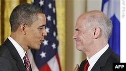 Papandreou Obama İle Görüşmesinden Memnun