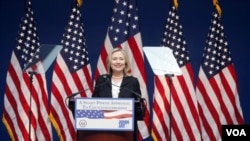 La secretaria de Estado, Hillary Clinton, dijo que “la protección de la libertad de religión es una preocupación fundamental de Estados Unidos.