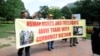 Người Việt ở Mỹ biểu tình khi Chủ tịch nước Việt Nam Trương Tấn Sang đến Hoa Kỳ, đòi hỏi nhân quyền và các quyền tự do cho Việt Nam