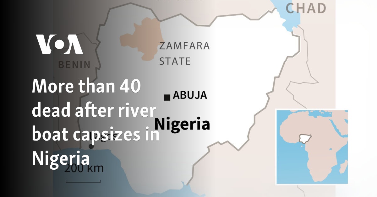 Boat Capsizes in Zamfara, At Least 41 Dead