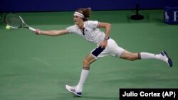 Alexander Zverev, of Germany, impressed a lot of fans with his fashion at the U.S. Open this week.