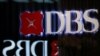 Logo DBS tampak di Simgapura, 8 Oktober 2019. (Foto: Feline Lim/Reuters)