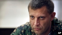 Лідер донецьких сепаратистів Олександр Захарченко