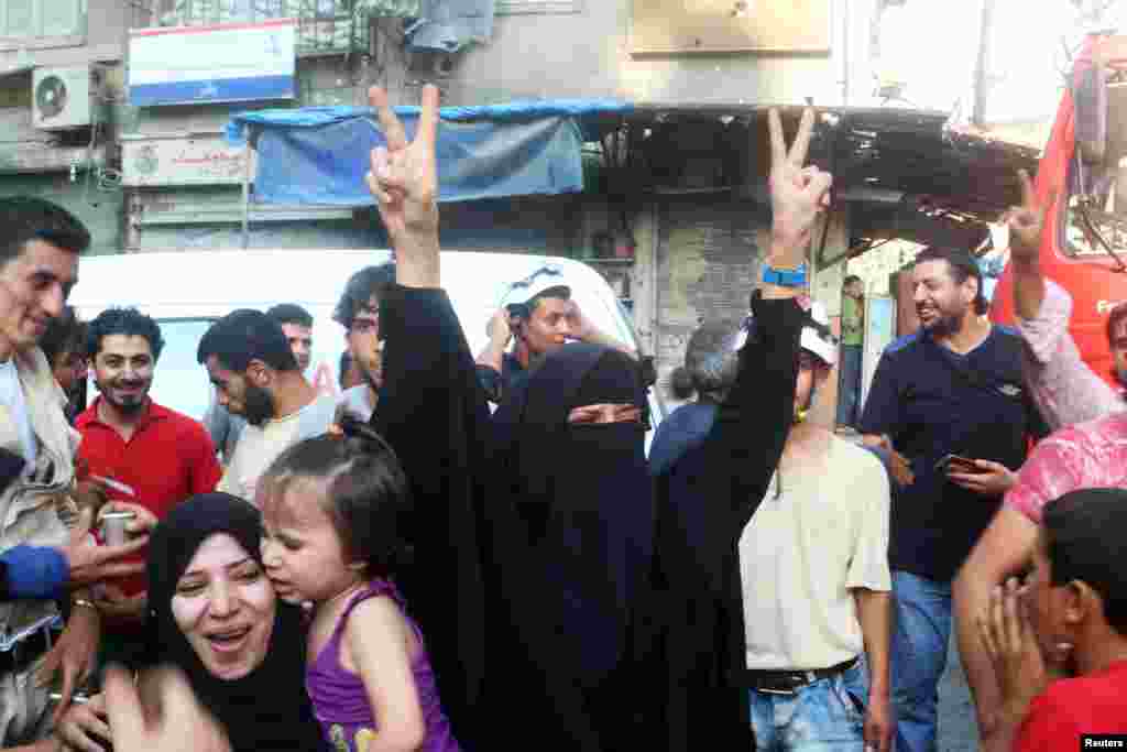 منبج کا قبضہ بحال کروانے کے لیے ایس ڈی ایف نے امریکہ کی زیر قیادت اتحادی فورسز کے فضائی حملوں کی مدد سے 21 مئی کو کارروائی شروع کی تھی۔