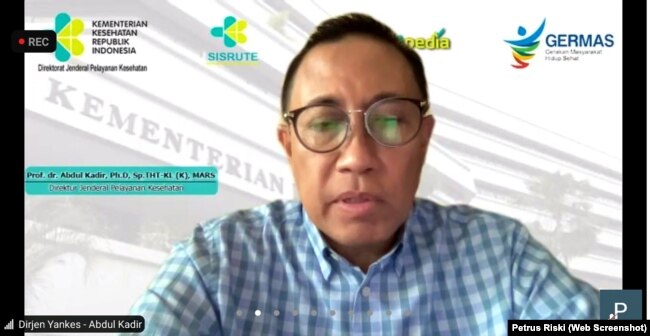 Direktur Jenderal Pelayanan Kesehatan, Kementerian Kesehatan RI, Abdul Kadir (VOA/Petrus Riski).
