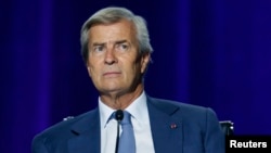 Vincent Bolloré, le 17 avril 2015 à Paris.