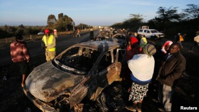 肯尼亚燃料罐车事故至少33人死亡