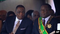 VaEmmerson Mnangagwa kurudyi naVaConstantino Chiwenga