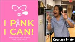 Naturi Isherdianto, penulis novel "I Pink, I Can!" di Weston, Florida (dok: Naturi Isherdianto)