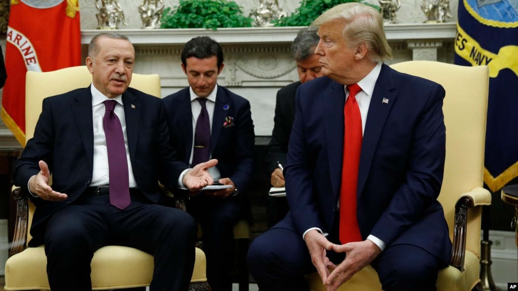 Erdoğan ile Trump'ın 13 Kasım 2019'da Oval Ofis'teki görüşmesi- (ARŞİV)