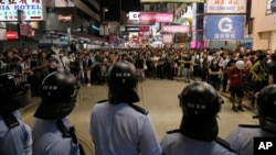 Mong Kok tumani, Gonkong, 17-oktabr, 2014 