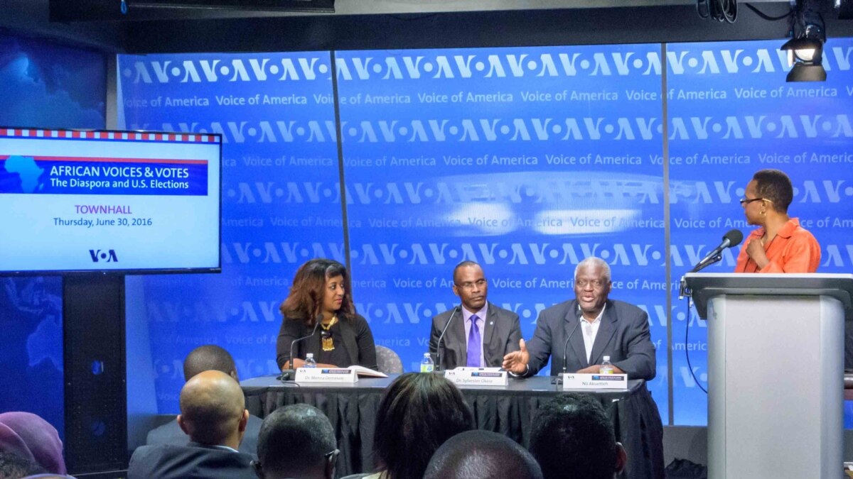 Africans in U.S. Politics: A Voice of America Townhall