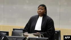 ICC ရဲ့ ရှေ့နေချုပ် Fatou Bensouda 