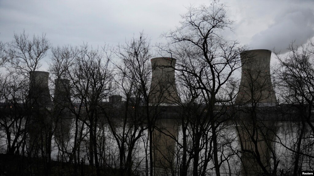 FILE - The Three Mile Island nuclear power plant, where the U.S. suffered its most serious nuclear accident in 1979, is seen across the Susquehanna River in Middletown, Pennsylvania.