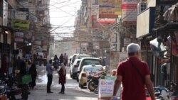 Northeast Syria has been suffering from war, terrorism, and economic crisis for years, and is now reeling from its worst wave of COVID-19 yet, Oct. 18, 2021, in Qameshli, Syria. (Heather Murdock/VOA)