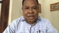 Ketua Sinode Gereja Kristen Injili (GKI) Tanah Papua, pendeta Andrikus Mofu, Kamis, 24 September 2020. (Foto: screenshot).