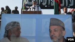 Ismael Khan and Karzai Poster