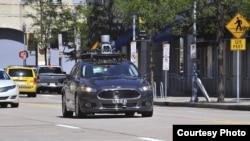Uber avait testé les voitures autonomes dans les rues de Pittsburgh en mai 2016. (Uber)