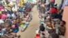 Deslocados de Quitunda, Palma, Cabo Delgado, assistidos por VAMOZ, Moçambique