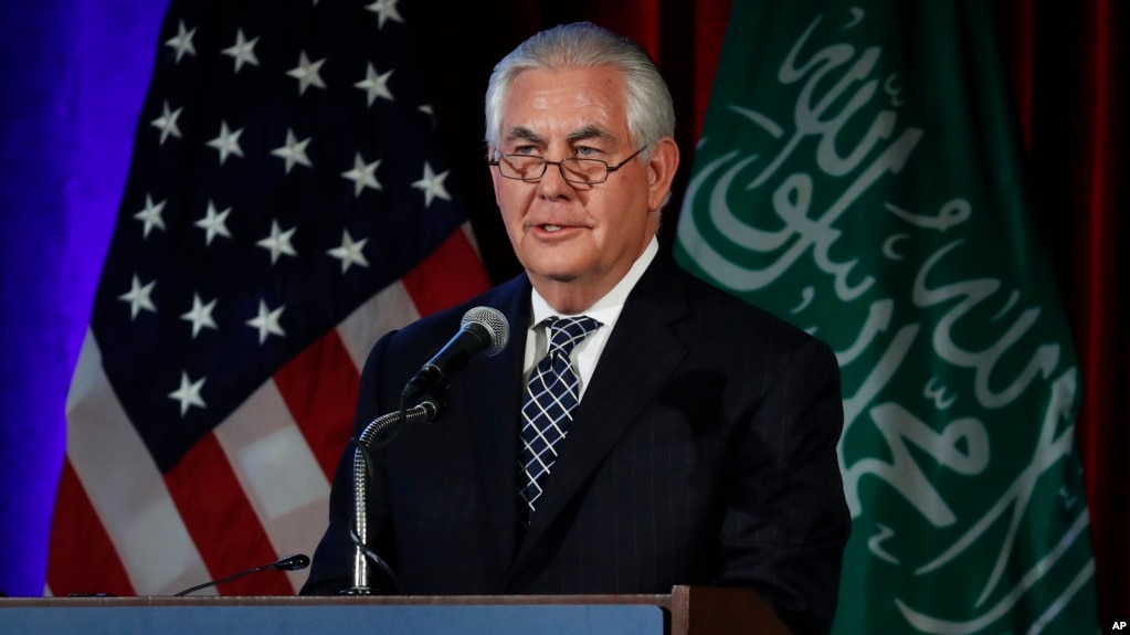 Image result for Rex Tillerson saudi arabia summit