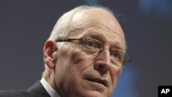 Former Vice President Dick Cheney addresses the Conservative Political Action Conference in Washington (File)