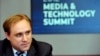 FILE - CrowdStrike co-founder and CTO Dmitri Alperovitch speaks during the Reuters Media and Technology Summit in New York, June 11, 2012.