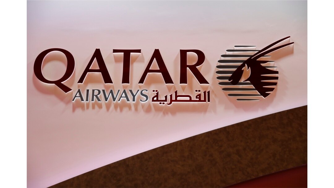 Logo maskapai penerbangan Qatar Airways. (Foto: dok).