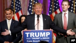 Donald Trump, Palm Beach, Floride, 15 mars 2016