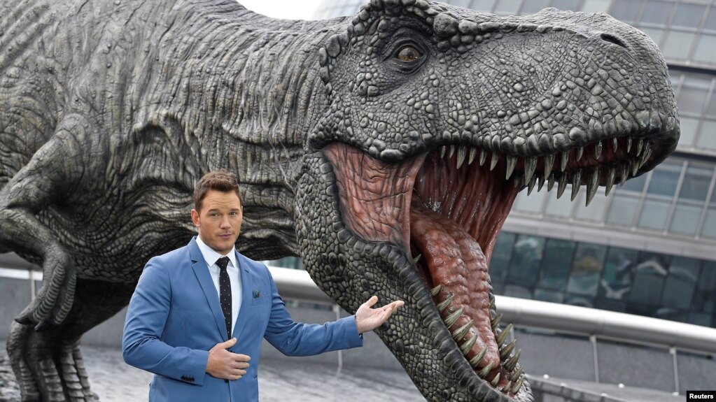 El actor Chris Pratt durante una promoción de 'Jurassic World: Fallen Kingdom', en Londres, el 24 de mayo de 2018. 