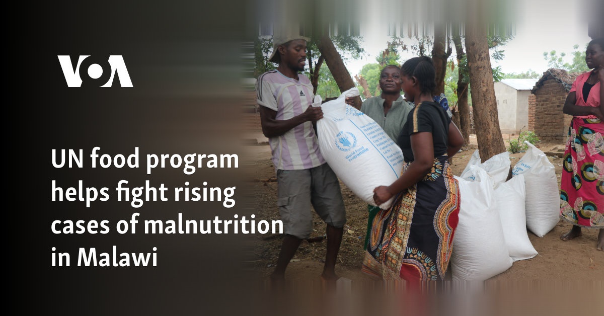 UN food program helps fight rising cases of malnutrition in Malawi