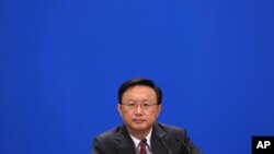 中國外長楊潔篪3月9日主持記者會。