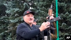 На фото: Олександр Лукашенко у серпні 2020-го року
