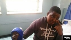 Omunye wabantwana abahlinziweyo uAndiswa Nyoni elonina