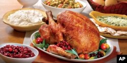 Traditional Thanksgiving foods