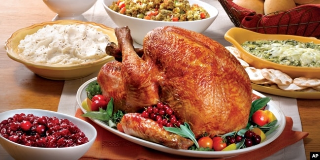 Traditional Thanksgiving foods