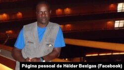 Hélder Bexigas, jornalista e presidente do Sindicato dos Jornalistas e Técnicos da Comunicação Social, STP
