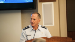 美国空军参谋长古德芬上将(General David Goldfein)主持印太地区空军指挥官研讨会（美国空军照片）
