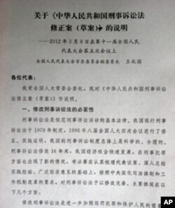 王兆国关于刑法修正案的说明稿