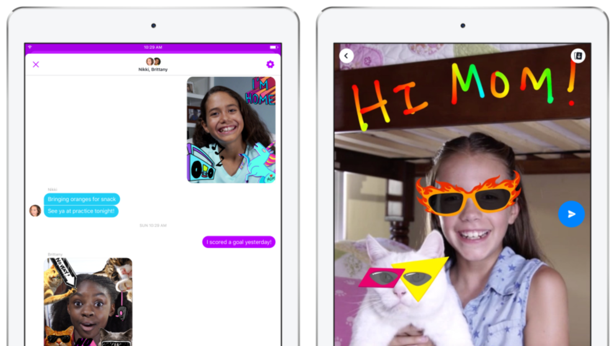 Little chat tg. Facebook Messenger Kids