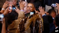 Representantes de las 566 tribus reconocidas federalmente se reunieron junto al presidente Barack Obama en la Casa Blanca.