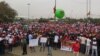 Manifestação da UNITA junta "100 mil" em Luanda contra fraude eleitoral