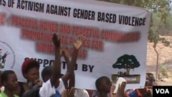 Some children mark 16 Days of Activism Against Gender Based Violence. (Photo: VOA)