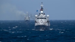 Турецкий военный корабль НАТО TCG Turgutreis в Черном море