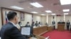 台湾立法院外交及国防委员会2021年4月12日质询的情形（美国之音张永泰拍摄）